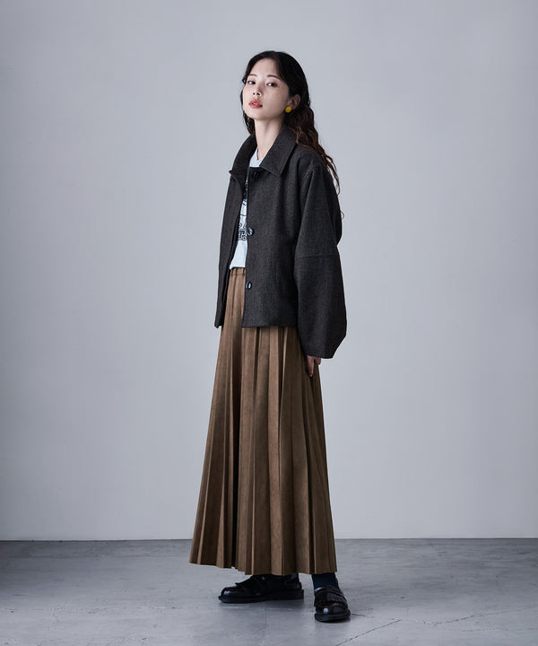 {"color":"\u30d6\u30e9\u30a6\u30f3","info":"model\uff1aH166cm size\uff1aL"}