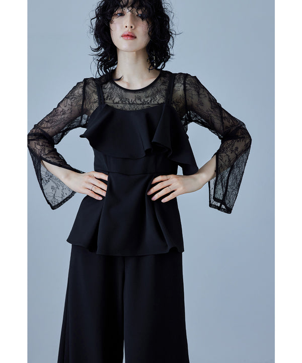 {"color":"\u30ec\u30fc\u30b9\u30d6\u30e9\u30c3\u30af","info":"model\uff1aH167cm size\uff1aM"}