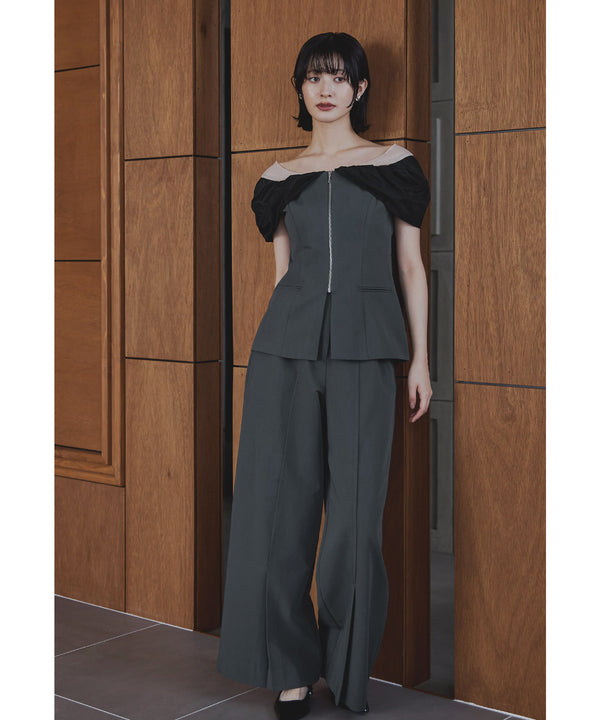 {"color":"\u30c1\u30e3\u30b3\u30fc\u30eb","info":"model\uff1aH166cm size\uff1aM"}