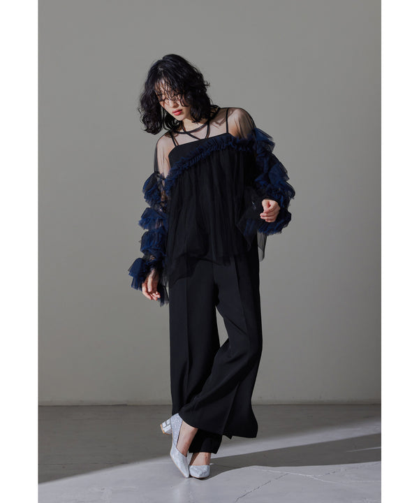 {"color":"\u30cd\u30a4\u30d3\u30fc","info":"model\uff1aH166cm size\uff1aF"}