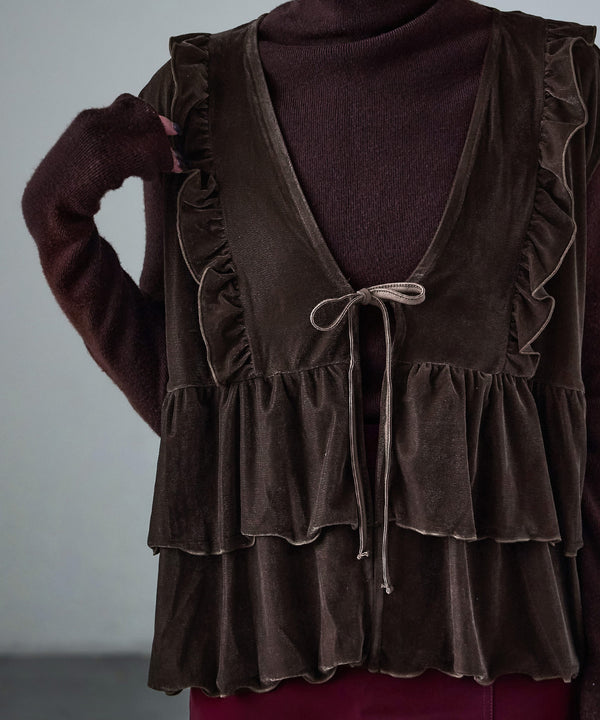 {"color":"\u30d6\u30e9\u30a6\u30f3","info":"model\uff1aH158cm size\uff1aM"}