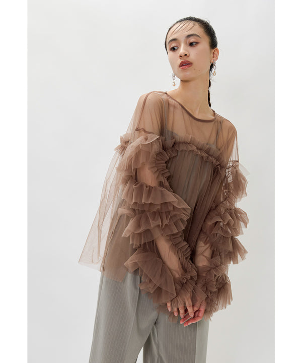 {"color":"\u30d6\u30e9\u30a6\u30f3","info":"model\uff1aH165cm size\uff1aF"}