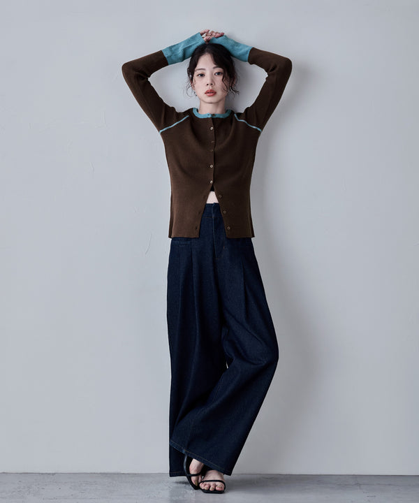 {"color":"\u30d6\u30e9\u30a6\u30f3","info":"model\uff1aH166cm size\uff1aF"}