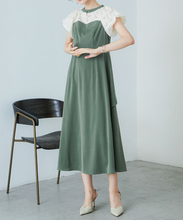 {"color":"\u30b0\u30ea\u30fc\u30f3","info":"model\uff1aH167cm size\uff1aM"}
