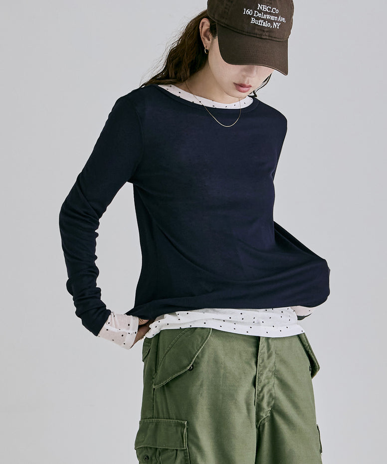 {"color":"\u30cd\u30a4\u30d3\u30fc","info":"model\uff1aH166cm size\uff1aM"}