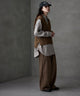 {"color":"\u30d6\u30e9\u30a6\u30f3","info":"model\uff1aH166cm size\uff1aF"}