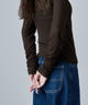 {"color":"\u30d6\u30e9\u30a6\u30f3","info":"model\uff1aH166cm size\uff1aM"}