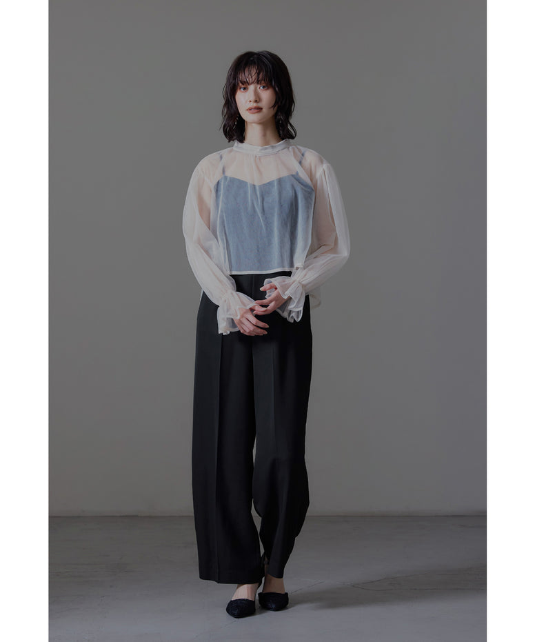 {"color":"\u30d9\u30fc\u30b8\u30e5\u00d7\u30d6\u30e9\u30c3\u30af","info":"model\uff1aH166cm size\uff1aM"}