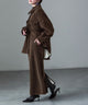 {"color":"\u30d6\u30e9\u30a6\u30f3","info":"model\uff1aH158cm size\uff1aM"}