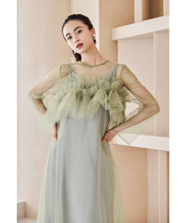 {"color":"\u30b0\u30ea\u30fc\u30f3","info":"model\uff1aH165cm size\uff1aM"}