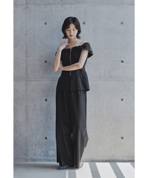 {"color":"\u30d6\u30e9\u30c3\u30af","info":"model\uff1aH166cm size\uff1aM"}