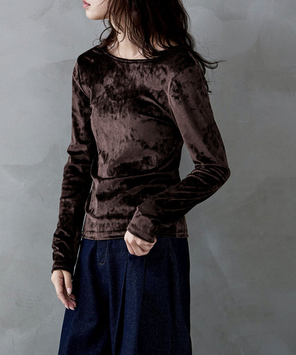 {"color":"\u30d6\u30e9\u30a6\u30f3","info":"model\uff1aH166cm size\uff1aM"}