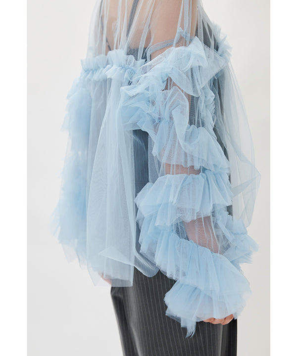 {"color":"\u30e9\u30a4\u30c8\u30d6\u30eb\u30fc","info":"model\uff1aH165cm size\uff1aF"}