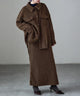 {"color":"\u30d6\u30e9\u30a6\u30f3","info":"model\uff1aH158cm size\uff1aM"}