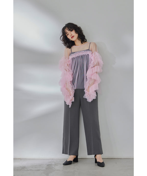 {"color":"\u30d4\u30f3\u30af","info":"model\uff1aH166cm size\uff1aF"}