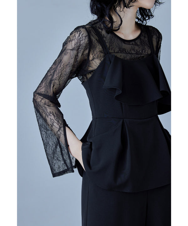 {"color":"\u30ec\u30fc\u30b9\u30d6\u30e9\u30c3\u30af","info":"model\uff1aH167cm size\uff1aM"}