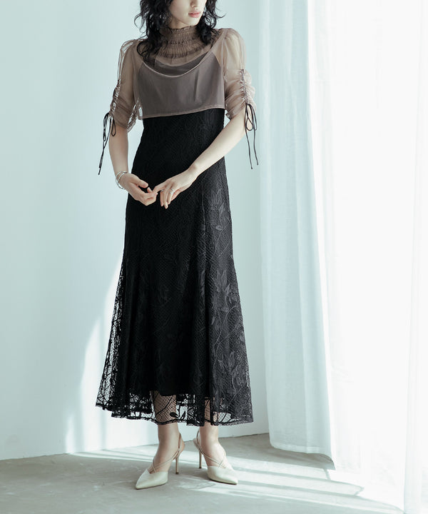 {"color":"\u30d6\u30e9\u30c3\u30af\u00d7\u30d9\u30fc\u30b8\u30e5","info":"model\uff1aH167cm size\uff1aM"}