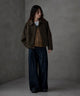 {"color":"\u30c0\u30fc\u30af\u30d6\u30e9\u30a6\u30f3","info":"model\uff1aH166cm size\uff1aF"}