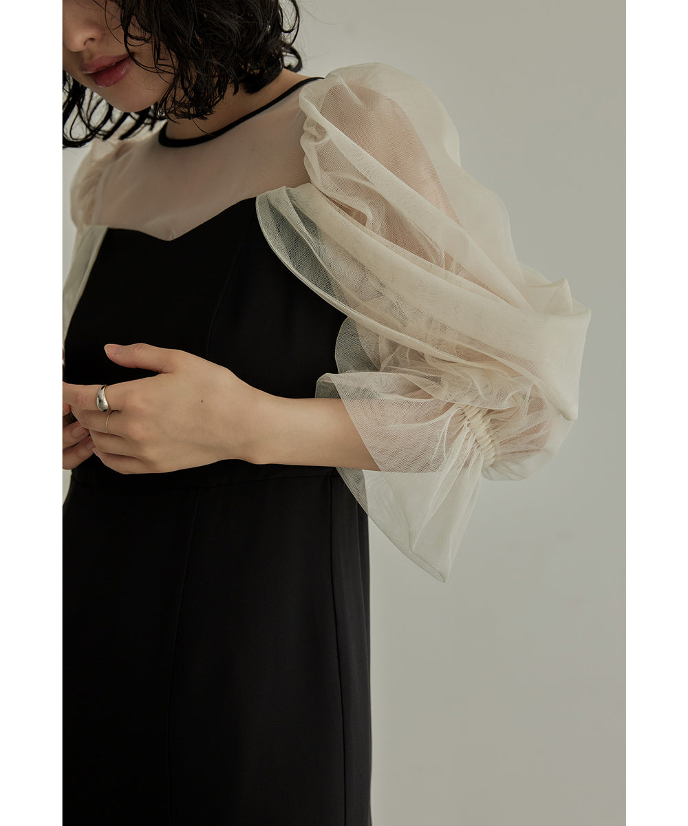 最終値下！細見えチュールオフショルダードレス〜結婚式•二次会用〜 sf2pzyrKAOHsXOI8lD8KXYXwZP5hhr