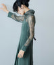 {"color":"\u30b0\u30ea\u30fc\u30f3\u30b0\u30ec\u30fc","info":"model\uff1aH167cm size\uff1aM"}