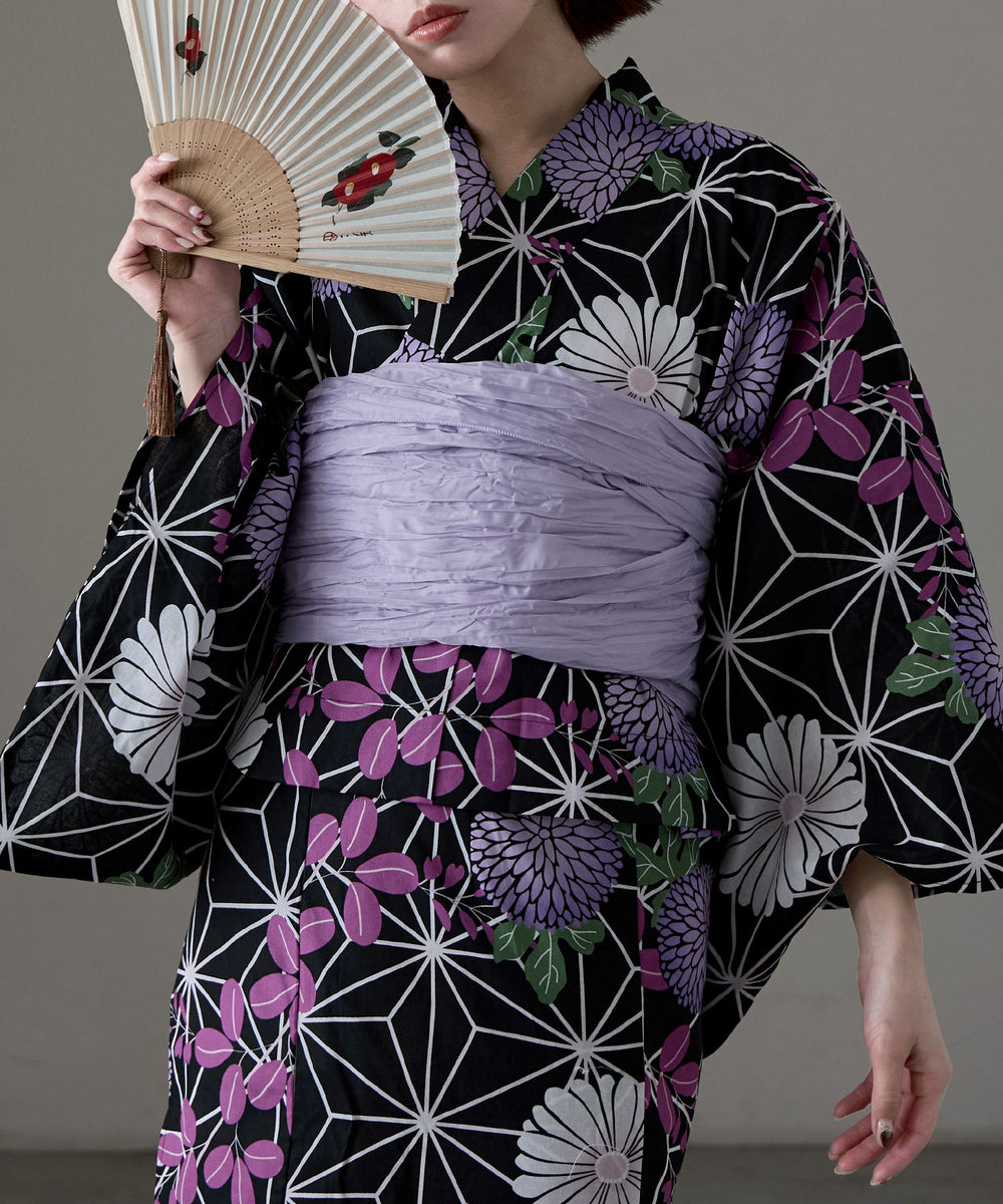 大人浴衣ブランドasaka 着付けのいらない簡単二部式浴衣 セパレート式