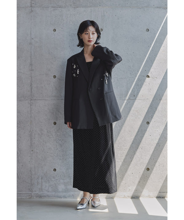 {"color":"\u30d6\u30e9\u30c3\u30af","info":"model\uff1aH166cm size\uff1aM"}