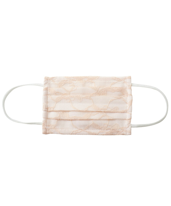 niana 結婚式用レースマスク ピンク