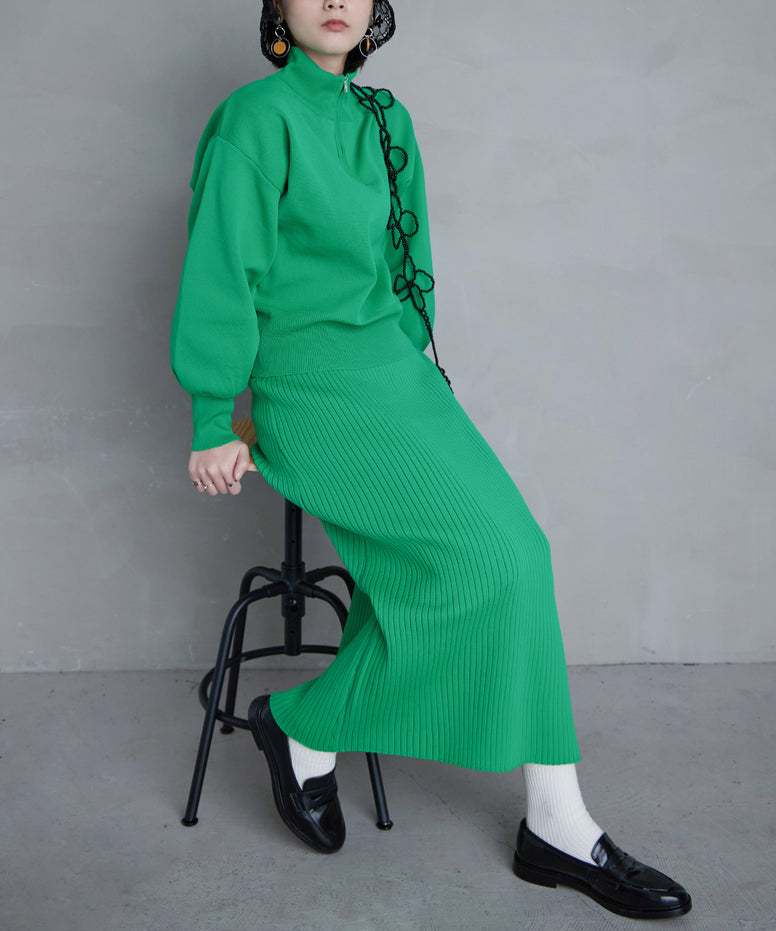 {"color":"\u30b0\u30ea\u30fc\u30f3","info":"model\uff1aH163.5cm size\uff1aM"}