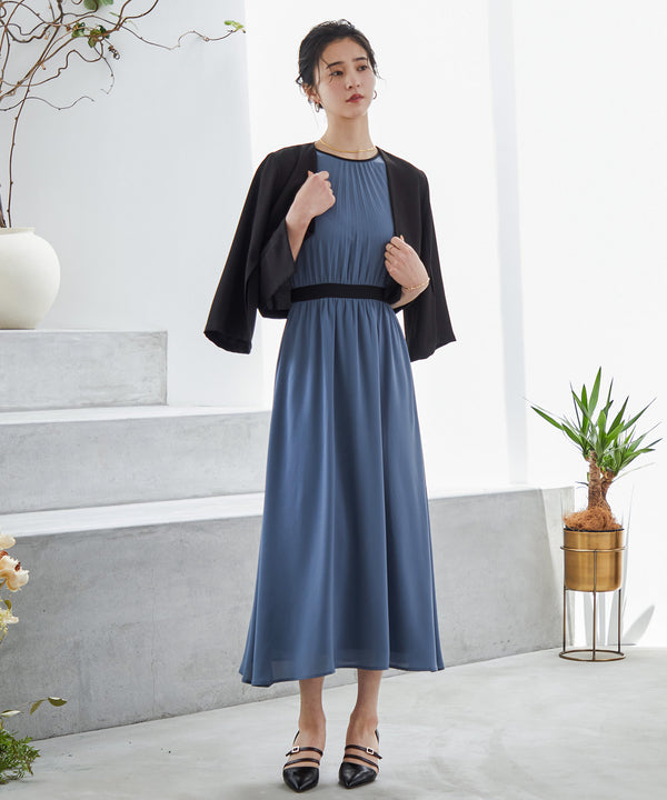 niana 袖スリットジャケット ブラック