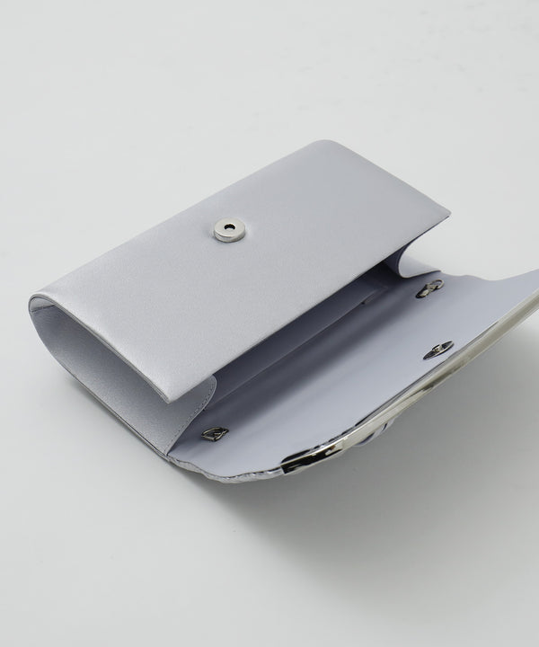 niana U字プレートパーティバッグ シルバー