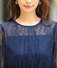 niana 総チュールレースドレス