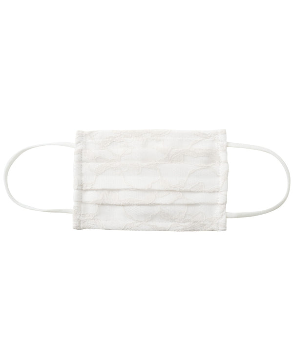 niana 結婚式用レースマスク ホワイト