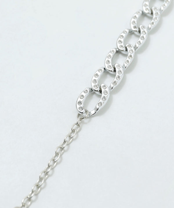 niana 3wayボーダー柄レター型クラッチバッグ