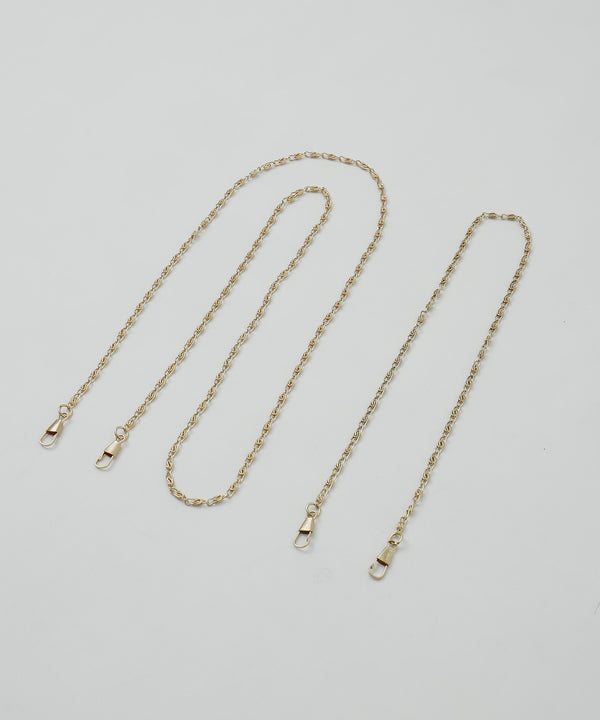 niana U字プレートパーティバッグ ブラック