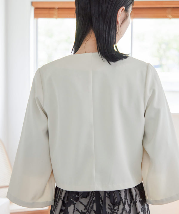 niana 袖スリットジャケット