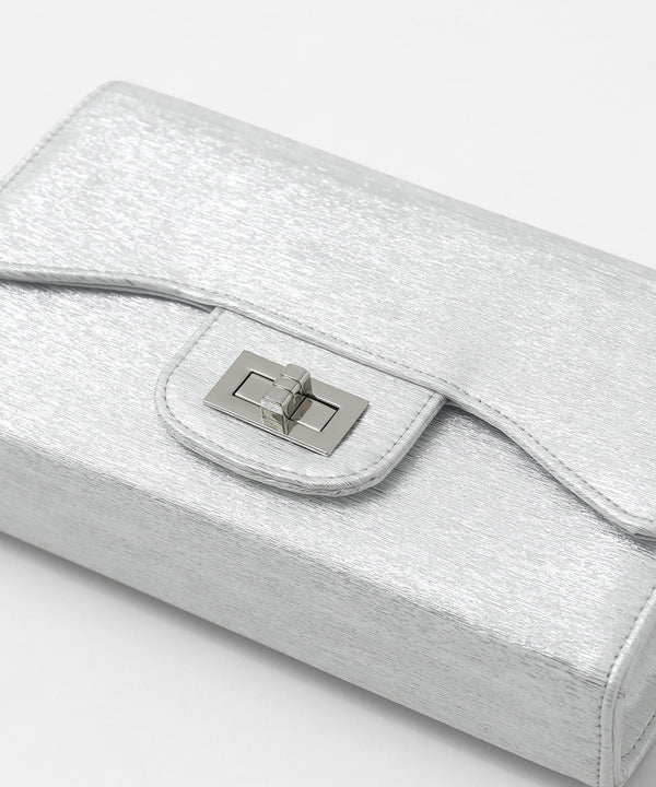 niana シャイニーカラーポシェットクラッチパーティーバッグ