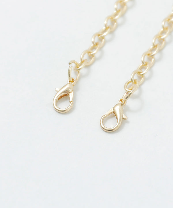 niana 3wayボーダー柄レター型クラッチバッグ