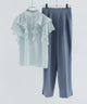 {"color":"\u30a4\u30f3\u30af\u30d6\u30eb\u30fc","info":"model\uff1aH162cm size\uff1a9\u53f7"}
