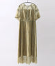 niana レース×レーステープデザイン ドレス