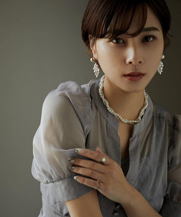 niana マニョリヤ パールピアス シルバー