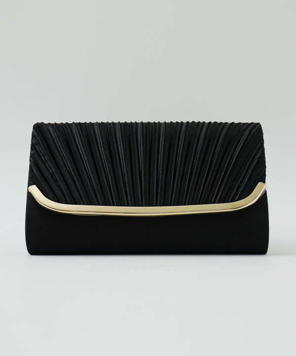 niana U字プレートパーティバッグ ブラック