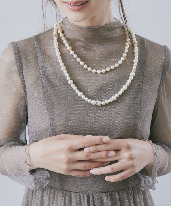 niana マルチWAY マグネットネックレス ゴールド