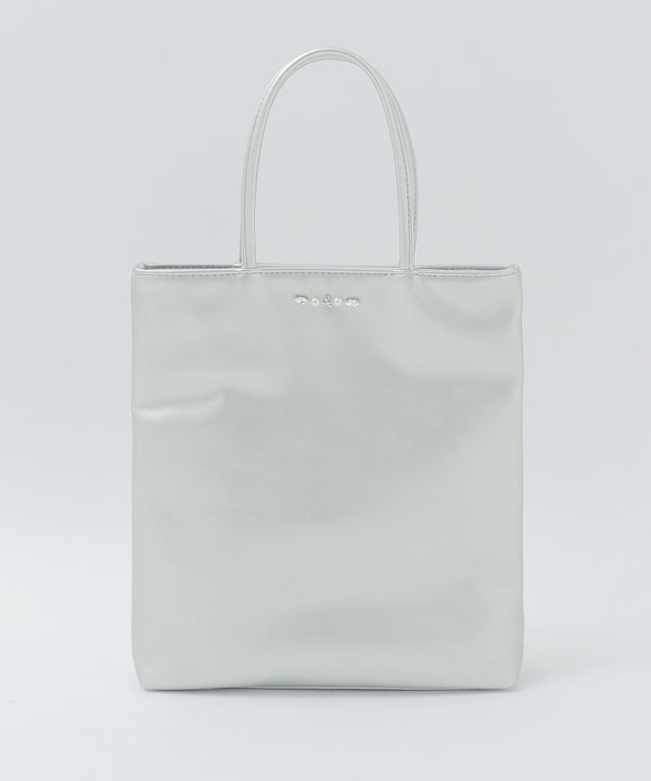 niana ビジューモチーフ シャイニーサブBAG シルバー