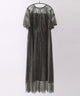 niana レース×レーステープデザイン ドレス