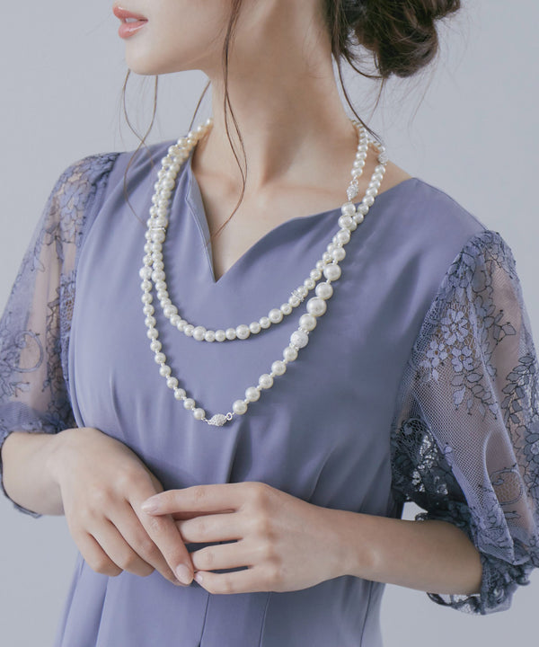 niana マルチWAY マグネットネックレス シルバー