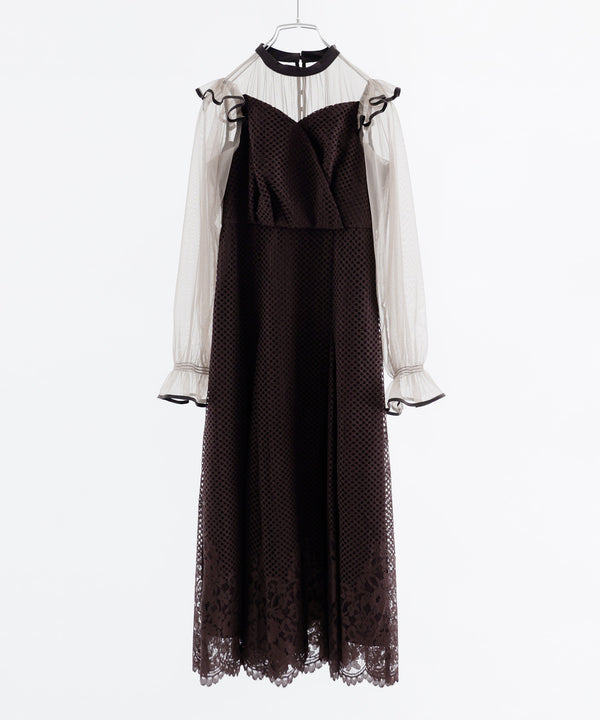 {"color":"\u30d6\u30e9\u30a6\u30f3","info":"model\uff1aH165cm size\uff1aM"}