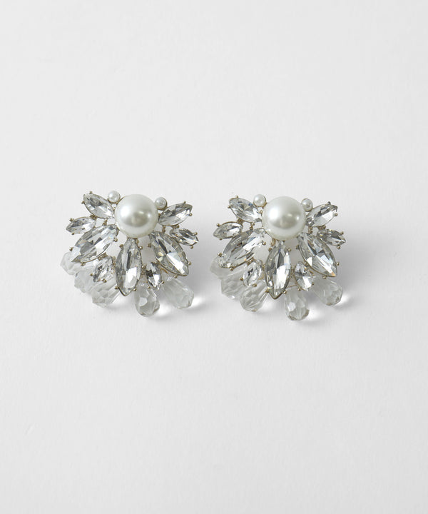 niana シャルム パールビジューピアス クリア