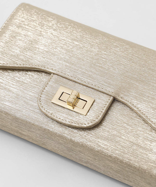 niana シャイニーカラーポシェットクラッチパーティーバッグ