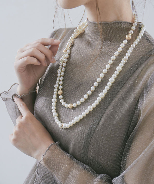 niana マルチWAY マグネットネックレス ゴールド