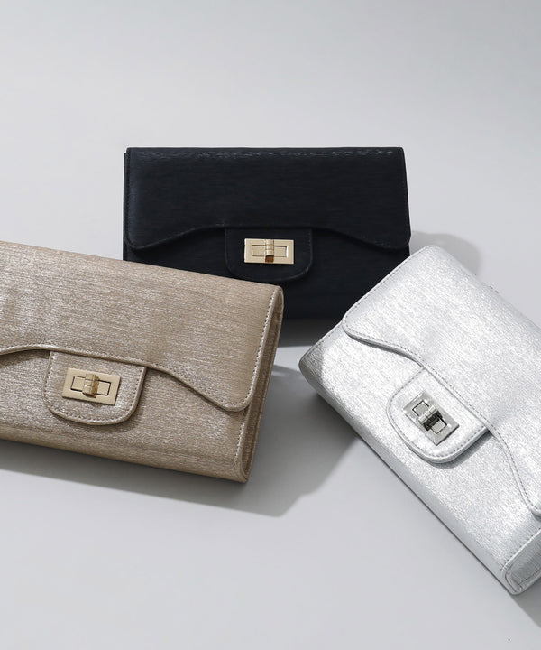 niana シャイニーカラーポシェットクラッチパーティーバッグ